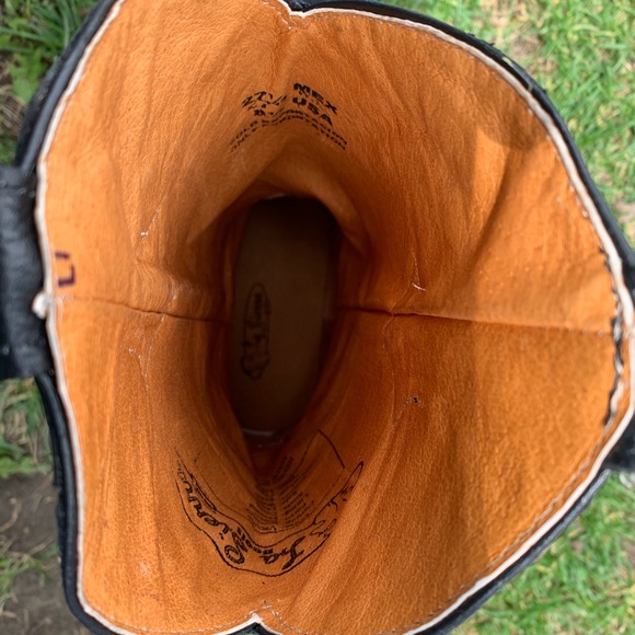 MEN'S WESTERN COWBOY BOOTS BULL NECK LEATHER HANDMADE BOTA VAQUERA BROWN 097 2X - Picture 8 of 8